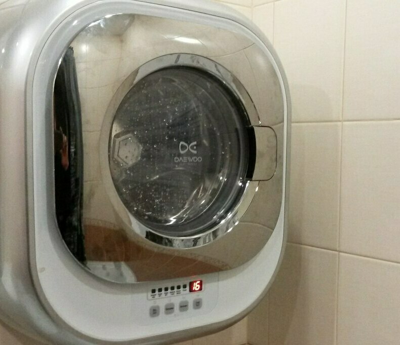 Установка подвесной стиральной машины 